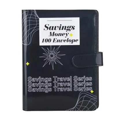 100 Envelope Saving Challenge Binder, Budget Binder, Monthly Budget Planner and Savings Challenge Planner, Money Organizer Notebook, Savings Tracker Organizer