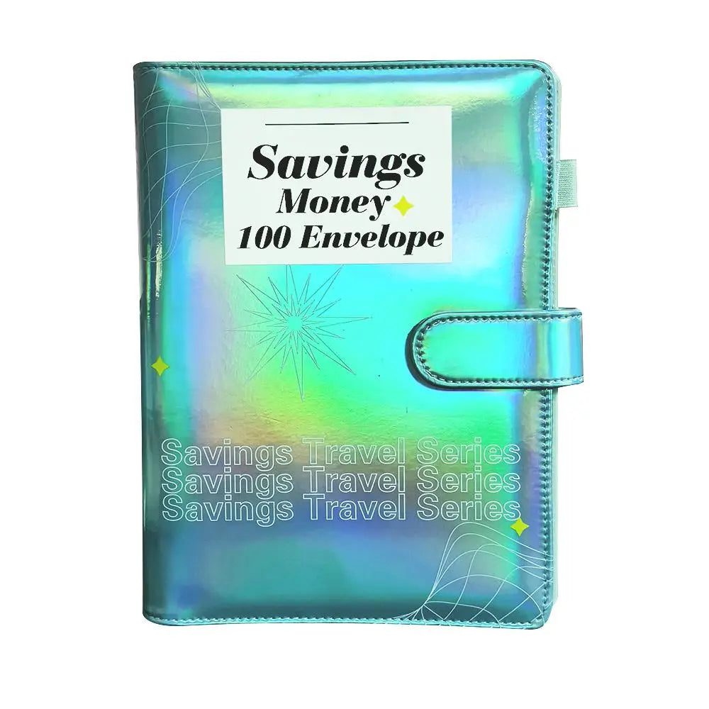 100 Envelope Saving Challenge Binder, Budget Binder, Monthly Budget Planner and Savings Challenge Planner, Money Organizer Notebook, Savings Tracker Organizer