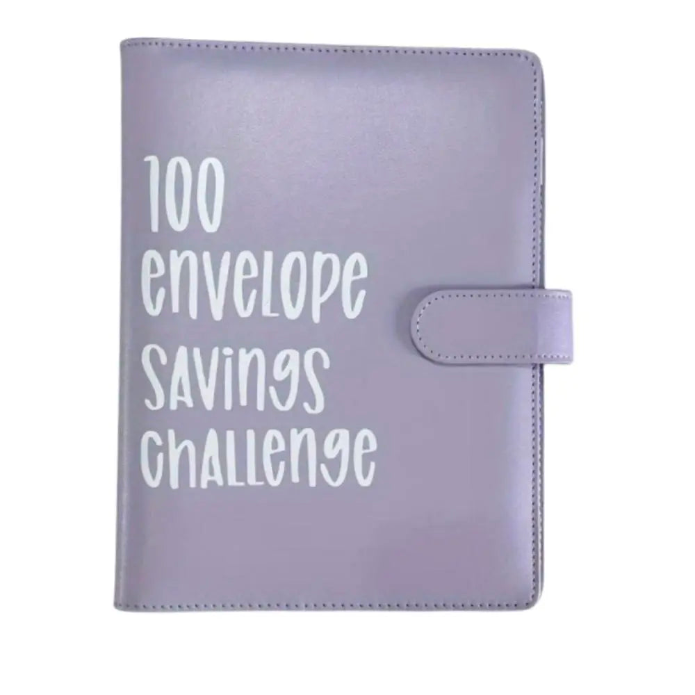 100 Envelope Saving Challenge Binder, Budget Binder, Monthly Budget Planner and Savings Challenge Planner, Money Organizer Notebook, Savings Tracker Organizer