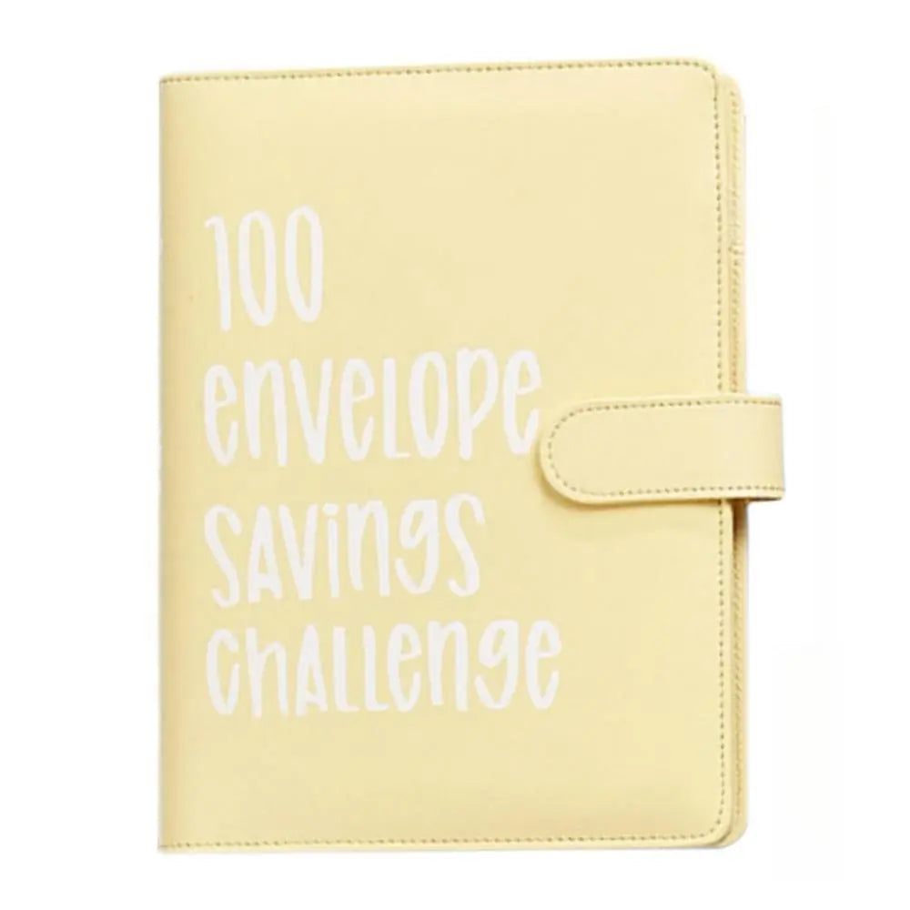100 Envelope Saving Challenge Binder, Budget Binder, Monthly Budget Planner and Savings Challenge Planner, Money Organizer Notebook, Savings Tracker Organizer